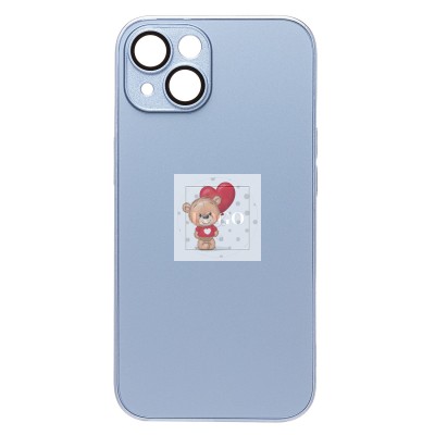 Чехол-накладка для Apple iPhone 14 (голубой) ORG SM021 SafeMag