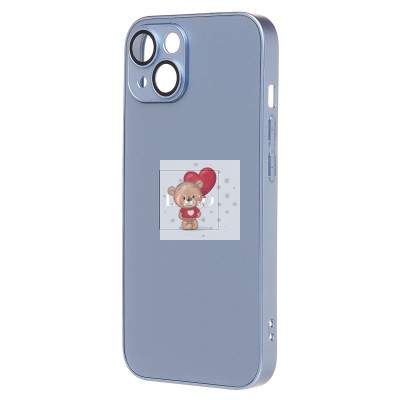 Чехол-накладка для Apple iPhone 14 (голубой) ORG SM021 SafeMag