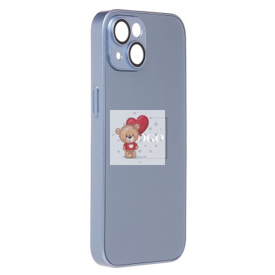 Чехол-накладка для Apple iPhone 14 (голубой) ORG SM021 SafeMag