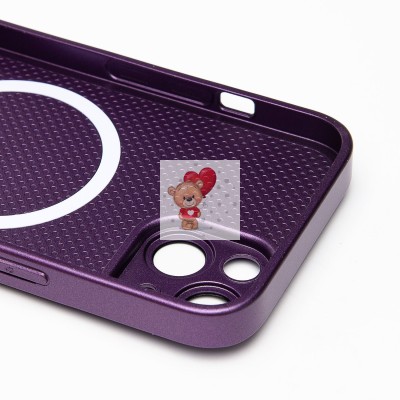 Чехол-накладка для Apple iPhone 14 (фиолетовый) ORG SM021 SafeMag