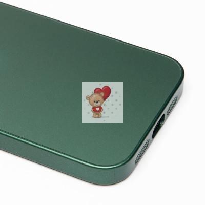 Чехол-накладка для Apple iPhone 15 Plus (зеленый) ORG SM021 SafeMag