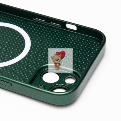 Чехол-накладка для Apple iPhone 15 Plus (зеленый) ORG SM021 SafeMag