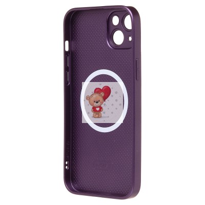 Чехол-накладка для Apple iPhone 15 Plus (фиолетовый) ORG SM021 SafeMag Чехол-накладка для Apple iPhone 15 Plus (фиолетовый) ORG SM021 SafeMag