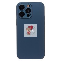 Чехол-накладка для Apple iPhone 15 Pro Max (синий) ORG SM021 SafeMag