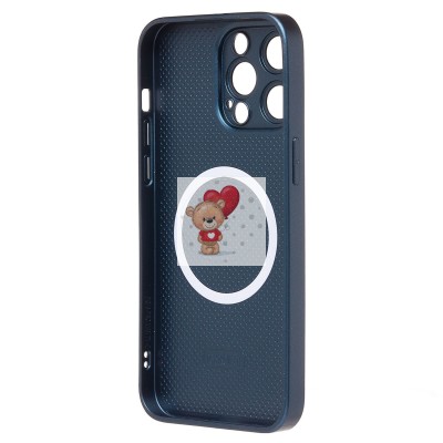 Чехол-накладка для Apple iPhone 15 Pro Max (синий) ORG SM021 SafeMag Чехол-накладка для Apple iPhone 15 Pro Max (синий) ORG SM021 SafeMag