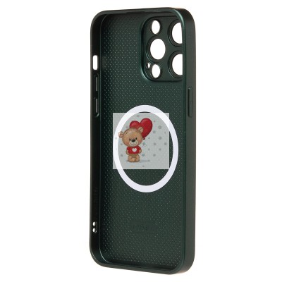 Чехол-накладка для Apple iPhone 15 Pro Max (зеленый) ORG SM021 SafeMag Чехол-накладка для Apple iPhone 15 Pro Max (зеленый) ORG SM021 SafeMag