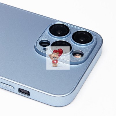 Чехол-накладка для Apple iPhone 15 Pro Max (голубой) ORG SM021 SafeMag