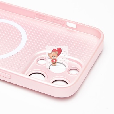 Чехол-накладка для Apple iPhone 15 Pro Max (светло-розовый) ORG SM021 SafeMag