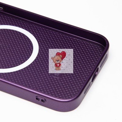 Чехол-накладка для Apple iPhone 15 Pro Max (фиолетовый) ORG SM021 SafeMag
