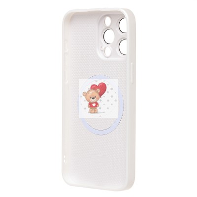 Чехол-накладка для Apple iPhone 15 Pro Max (белый) ORG SM021 SafeMag Чехол-накладка для Apple iPhone 15 Pro Max (белый) ORG SM021 SafeMag