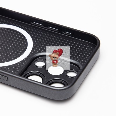 Чехол-накладка для Apple iPhone 15 Pro (черный) ORG SM021 SafeMag