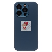 Чехол-накладка для Apple iPhone 15 Pro (синий) ORG SM021 SafeMag