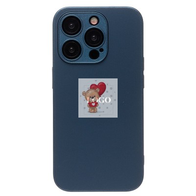 Чехол-накладка для Apple iPhone 15 Pro (синий) ORG SM021 SafeMag