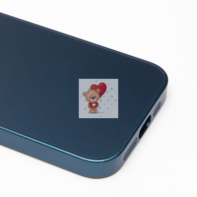 Чехол-накладка для Apple iPhone 15 Pro (синий) ORG SM021 SafeMag