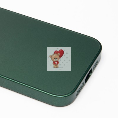 Чехол-накладка для Apple iPhone 15 Pro (зеленый) ORG SM021 SafeMag