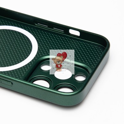 Чехол-накладка для Apple iPhone 15 Pro (зеленый) ORG SM021 SafeMag