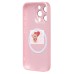 Чехол-накладка для Apple iPhone 15 Pro (светло-розовый) ORG SM021 SafeMag