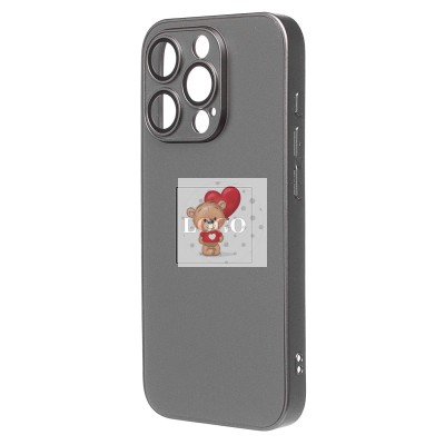 Чехол-накладка для Apple iPhone 15 Pro (титановый) ORG SM021 SafeMag