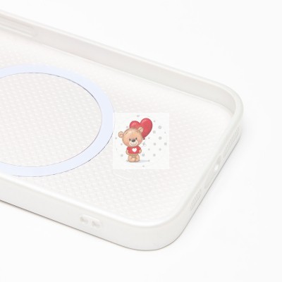 Чехол-накладка для Apple iPhone 15 Pro (белый) ORG SM021 SafeMag Чехол-накладка для Apple iPhone 15 Pro (белый) ORG SM021 SafeMag