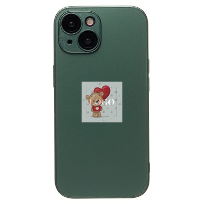 Чехол-накладка для Apple iPhone 15 (зеленый) ORG SM021 SafeMag