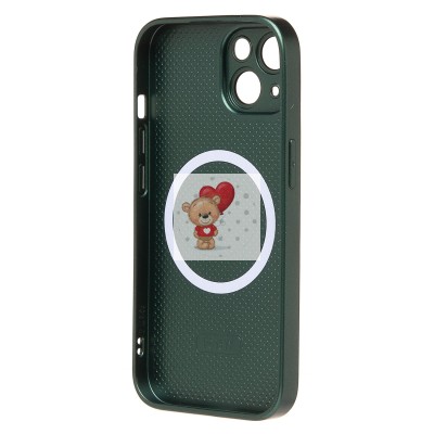 Чехол-накладка для Apple iPhone 15 (зеленый) ORG SM021 SafeMag Чехол-накладка для Apple iPhone 15 (зеленый) ORG SM021 SafeMag