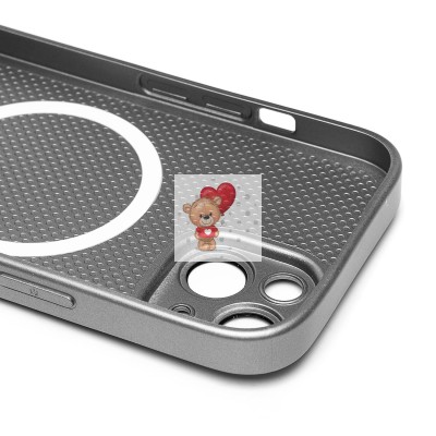Чехол-накладка для Apple iPhone 15 (титановый) ORG SM021 SafeMag Чехол-накладка для Apple iPhone 15 (титановый) ORG SM021 SafeMag