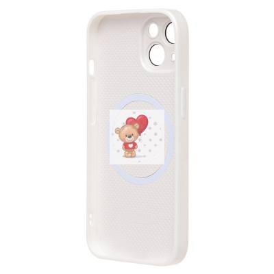 Чехол-накладка для Apple iPhone 15 (белый) ORG SM021 SafeMag Чехол-накладка для Apple iPhone 15 (белый) ORG SM021 SafeMag