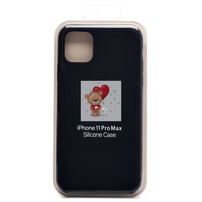 Чехол-накладка для Apple iPhone 11 Pro Max (черный) ORG Soft Touch Чехол-накладка для Apple iPhone 11 Pro Max (черный) ORG Soft Touch
