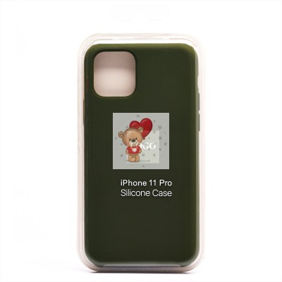 Чехол-накладка для Apple iPhone 11 Pro (темно-зеленый) ORG Soft Touch Чехол-накладка для Apple iPhone 11 Pro (темно-зеленый) ORG Soft Touch