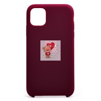 Чехол-накладка для Apple iPhone 11 (бордовый) ORG Soft Touch Чехол-накладка для Apple iPhone 11 (бордовый) ORG Soft Touch