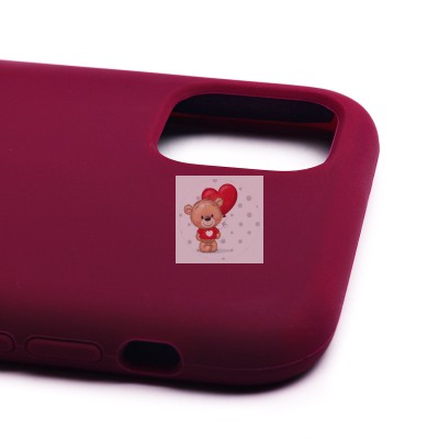 Чехол-накладка для Apple iPhone 11 (бордовый) ORG Soft Touch Чехол-накладка для Apple iPhone 11 (бордовый) ORG Soft Touch