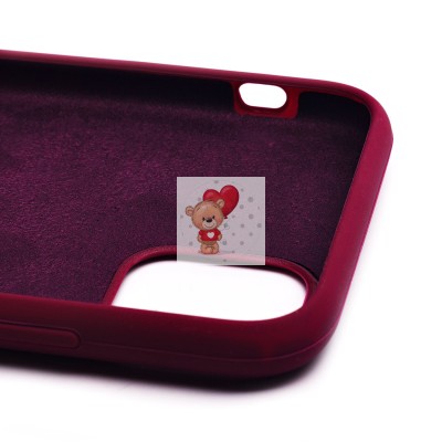 Чехол-накладка для Apple iPhone 11 (бордовый) ORG Soft Touch Чехол-накладка для Apple iPhone 11 (бордовый) ORG Soft Touch