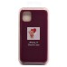 Чехол-накладка для Apple iPhone 11 (бордовый) ORG Soft Touch Чехол-накладка для Apple iPhone 11 (бордовый) ORG Soft Touch