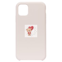 Чехол-накладка для Apple iPhone 11 (цвет слоновой кости) ORG Soft Touch