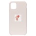 Чехол-накладка для Apple iPhone 11 (цвет слоновой кости) ORG Soft Touch