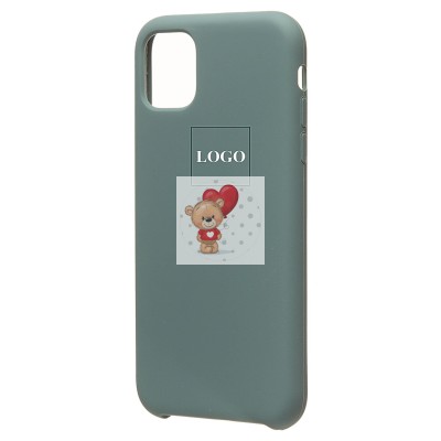 Чехол-накладка для Apple iPhone 11 (сосновый зеленый) ORG Soft Touch