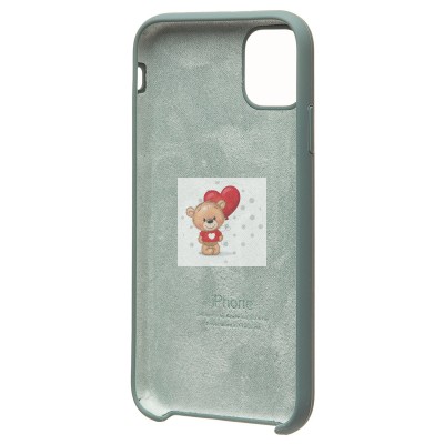 Чехол-накладка для Apple iPhone 11 (сосновый зеленый) ORG Soft Touch