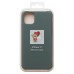 Чехол-накладка для Apple iPhone 11 (сосновый зеленый) ORG Soft Touch