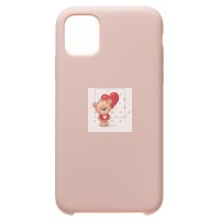 Чехол-накладка для Apple iPhone 11 (песочный розовый) ORG Soft Touch
