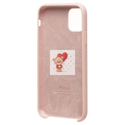 Чехол-накладка для Apple iPhone 11 (песочный розовый) ORG Soft Touch