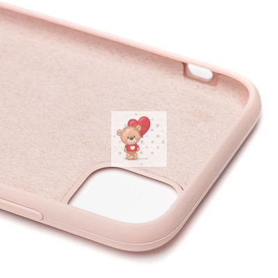 Чехол-накладка для Apple iPhone 11 (песочный розовый) ORG Soft Touch