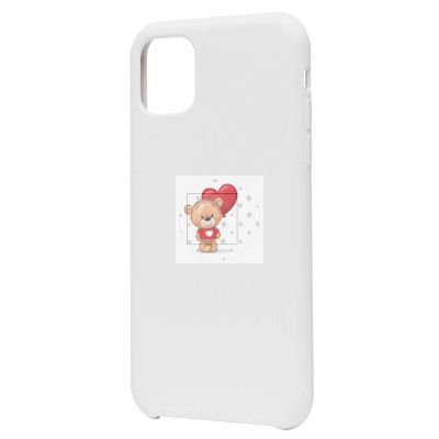 Чехол-накладка для Apple iPhone 11 (белый) ORG Soft Touch