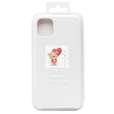 Чехол-накладка для Apple iPhone 11 (белый) ORG Soft Touch