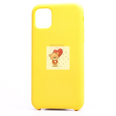 Чехол-накладка для Apple iPhone 11 (желтый) ORG Soft Touch Чехол-накладка для Apple iPhone 11 (желтый) ORG Soft Touch
