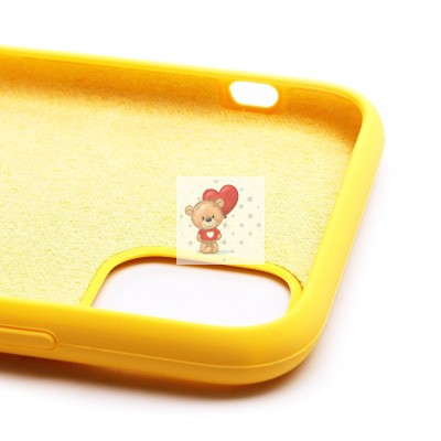 Чехол-накладка для Apple iPhone 11 (желтый) ORG Soft Touch Чехол-накладка для Apple iPhone 11 (желтый) ORG Soft Touch