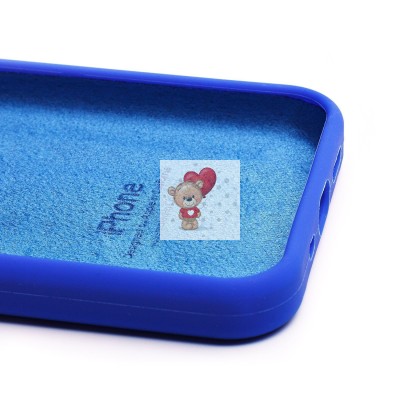 Чехол-накладка для Apple iPhone 12 mini (синий) ORG Soft Touch