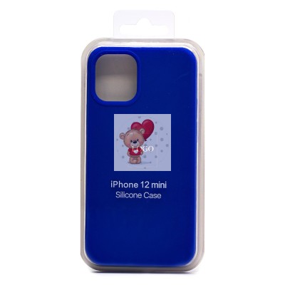 Чехол-накладка для Apple iPhone 12 mini (синий) ORG Soft Touch