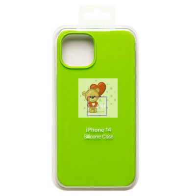 Чехол-накладка для Apple iPhone 14 (зеленый) ORG Soft Touch