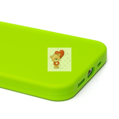 Чехол-накладка для Apple iPhone 14 (зеленый) ORG Soft Touch