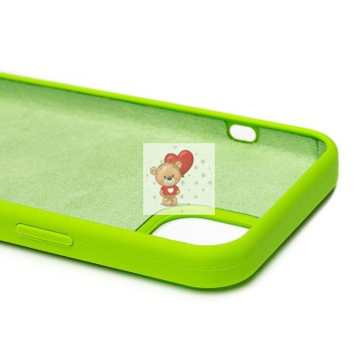 Чехол-накладка для Apple iPhone 14 (зеленый) ORG Soft Touch